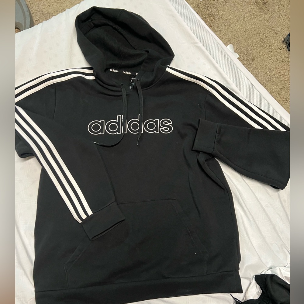 Adidas Black Hoodie